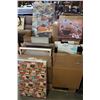 Image 1 : PALLET OF NEW PICTURES AND FRAMES OVER $2500 IN RETAIL VALUE