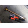 Image 1 : TWO NEW HATCHETS AND SLEDGE HAMMER