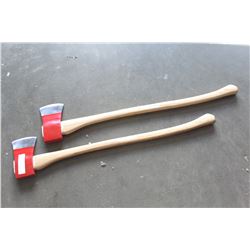 PAIR OF NEW 36 INCH SPLITTING AXES