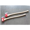 Image 1 : PAIR OF NEW 36 INCH SPLITTING AXES