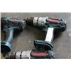 Image 2 : MAKITA CORDLESS IMPACT DRILL AND TWO ELECTRIC DRILLS NO BATTERIES