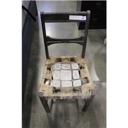 DECORATIVE ROPE SEAT CHAIR
