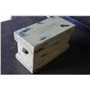 Image 2 : PAINTED WOOD TREASURE CHEST