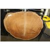 Image 1 : LARGE LIVE EDGE BURL SLAB