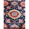 Image 2 : NEW 100% WOOL, HAND KNOTTED NAHVAN , RED, BLACK, ORANGE AREA CARPET, SIZE 3.5 X 1.5 METERS. 45-50 KN