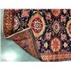 Image 3 : NEW 100% WOOL, HAND KNOTTED NAHVAN , RED, BLACK, ORANGE AREA CARPET, SIZE 3.5 X 1.5 METERS. 45-50 KN