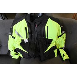 JOE ROCKET BALLISTIC 12.0 LARGE MOTORCYCLE TOURING JACKET RETAIL $600