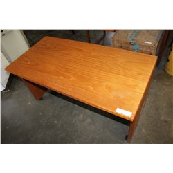 TEAK ROLLING DESK