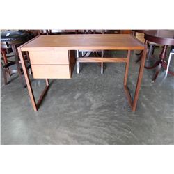 TEAK 2-DRAWER DESK