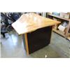Image 2 : LARGE WOOD LIVE EDGE KITCHEN ISLAND