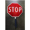 Image 1 : FLAGGER STOP SLOW SIGN