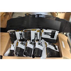 BOX OF NEW XL SUPPORT BELTS