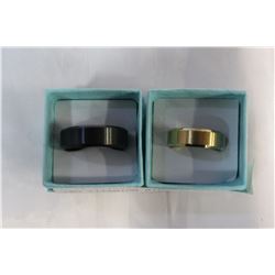 TWO TITANIUM RINGS