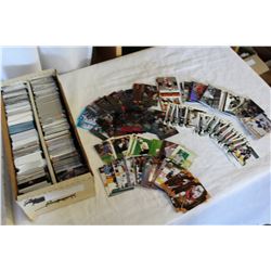 BOX OF SPORTS CARDS