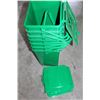 Image 2 : LOT OF NEW LIDDED GREEN WASTE BINS