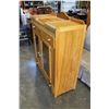 Image 2 : VINTAGE RETRO GLASSDOOR SERVING CABINET