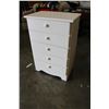 Image 1 : 5-DRAWER WHITE DRESSER