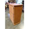 Image 2 : OAK HIGHBOY DRESSER