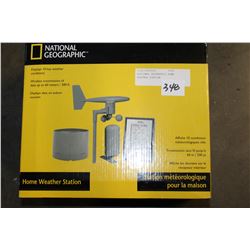 NATIONAL GEOGRAPHIC HOME WEATHER STATION