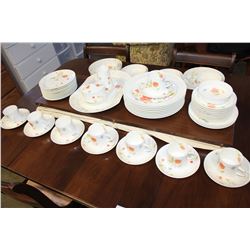 MIKASA BONE CHINA JUST FLOWERS SET