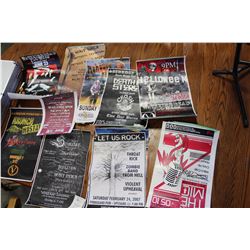 TEN ROCK AND ROLL HAND BILLS