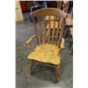 Image 2 : SET OF 6 PINE DINING CHAIRS