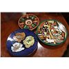 Image 1 : THREE HAND DECORATED HUNGARIAN PLATES