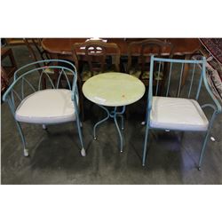 GUSTI PORTOS 3 PIECE ITALIAN PATIO SET