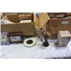 Image 2 : 2 BOXES OF DECORATIVE BOWLS AND STANDS AND BOX OF PICTURE FRAMES