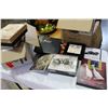 Image 1 : TWO BOXES OF SMALL CANVAS PICTURES