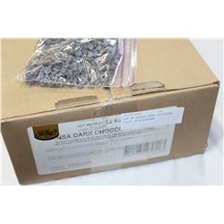 BOX OF FOLEYS DARK CHOCOLATE CHIPS 12 KILOGRAMS