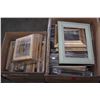 Image 1 : TWO BOXES OF SMALL PICTURE FRAMES