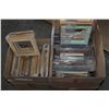 Image 2 : TWO BOXES OF SMALL PICTURE FRAMES