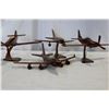 Image 1 : FOUR WOOD MODEL AIRPLANES