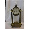 Image 2 : BRASS LAMP AND CLOCK AND TIMER