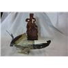 Image 1 : CARVED BONE FISH AND EASTERN FIGURE