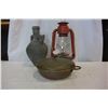 Image 2 : LANTERN JUG AND COPPER BOWL
