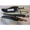 Image 1 : THREE KNIVES IN SHEATH