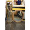 Image 1 : TWO FRAMED WALL MIRRORS
