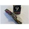 Image 1 : MASTER LOCK 2 INCH DROP 3/4 INCH RISE STAINLESS HITCH WITH EASY MOUNT 2 5/16 INCH HITCH BALL AND LOC