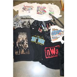 BOX OF SHIRTS AND JERSEY