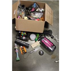 BOX OF STORAGE LOCKER ITEMS
