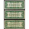 Image 2 : Lot of (3) 1928A $1 Silver Certificate Notes