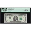 Image 1 : 1977A $5 Federal Reserve Note Mismatched Serial Number ERROR PCGS Gem New 66PPQ