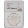 Image 1 : 1879-S $1 Morgan Silver Dollar Coin NGC MS64