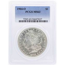 1904-O $1 Morgan Silver Dollar Coin PCGS MS63