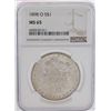 Image 1 : 1898-O $1 Morgan Silver Dollar Coin NGC MS65