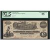 Image 1 : 1862 $100 Confederate States of America Note T-39 PCGS Choice About New 55