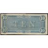 Image 2 : 1864 $10 Confederate States of America Note