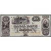 Image 1 : 1800's $10 Canal Bank New Orleans Obsolete Note